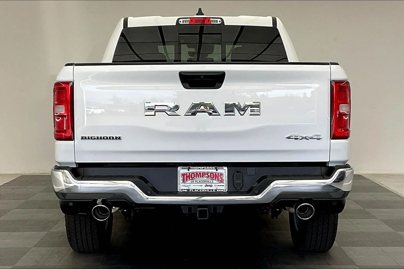 New 2026 PW7 Bright White Clear Coat Ram Big Horn image 3