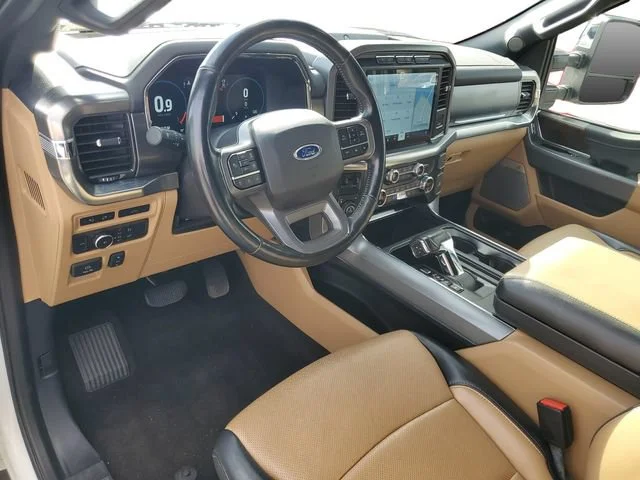 Used 2021 White Ford Lariat image 6