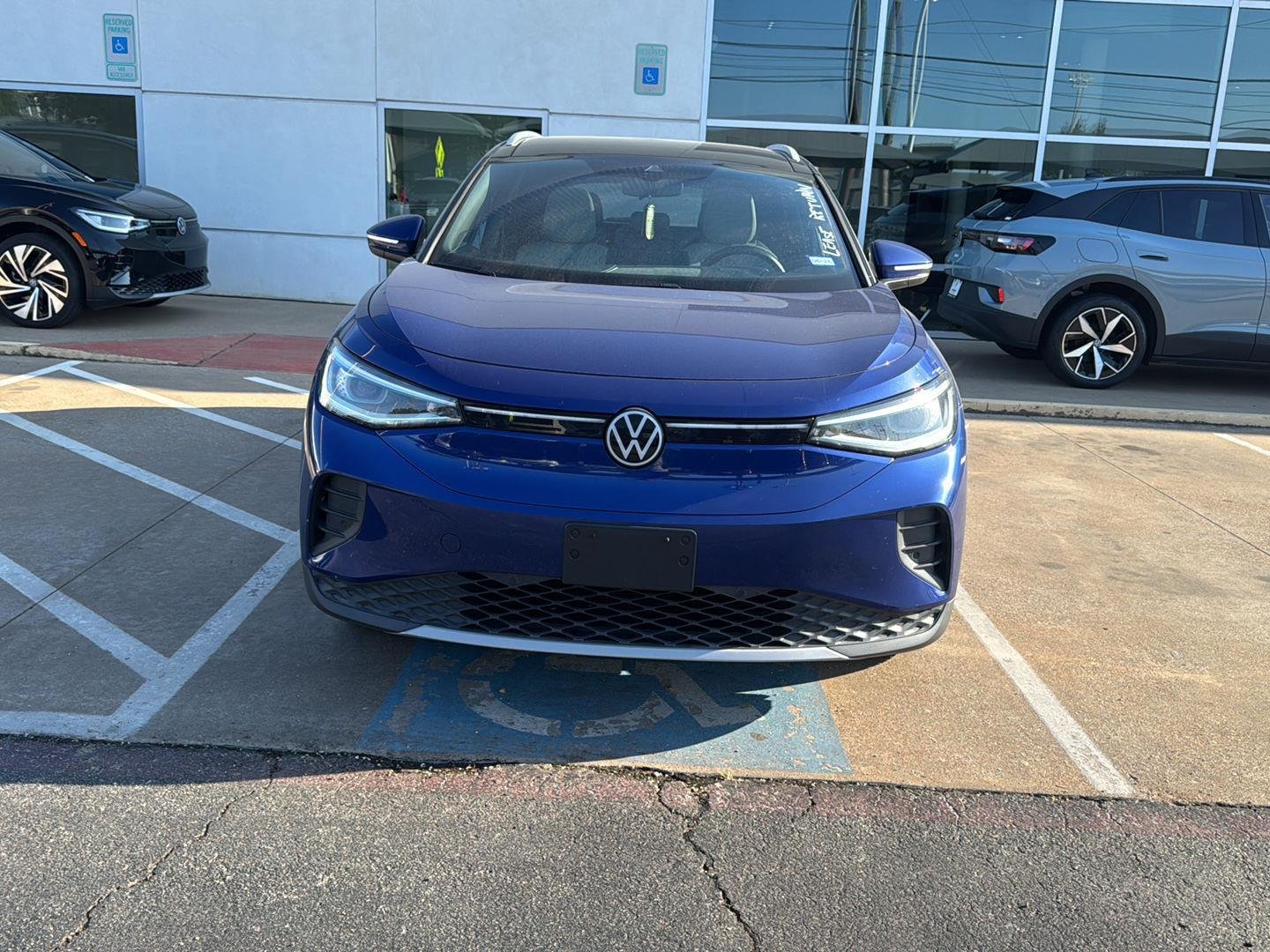 Used 2022 Volkswagen ID.4 PRO S with VIN WVGKMPE2XNP040208 for sale in Fort Worth, TX