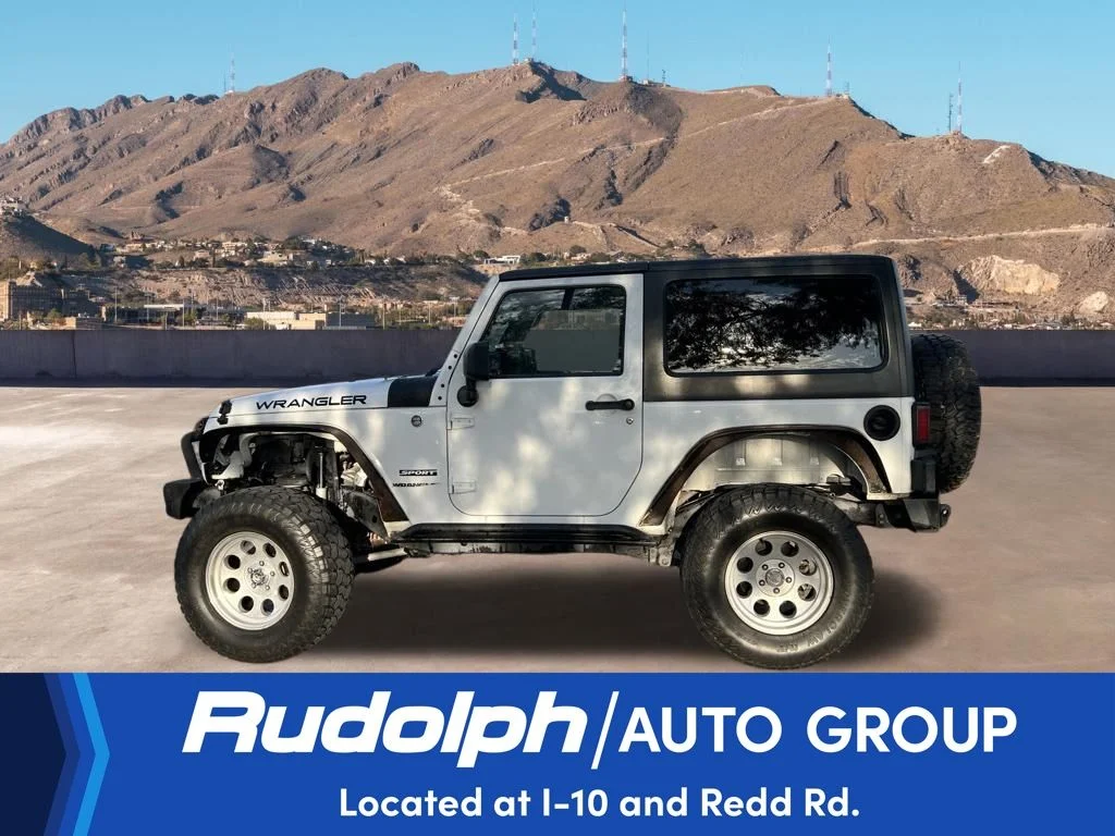 Used 2012 Bright White Jeep Sport image 2