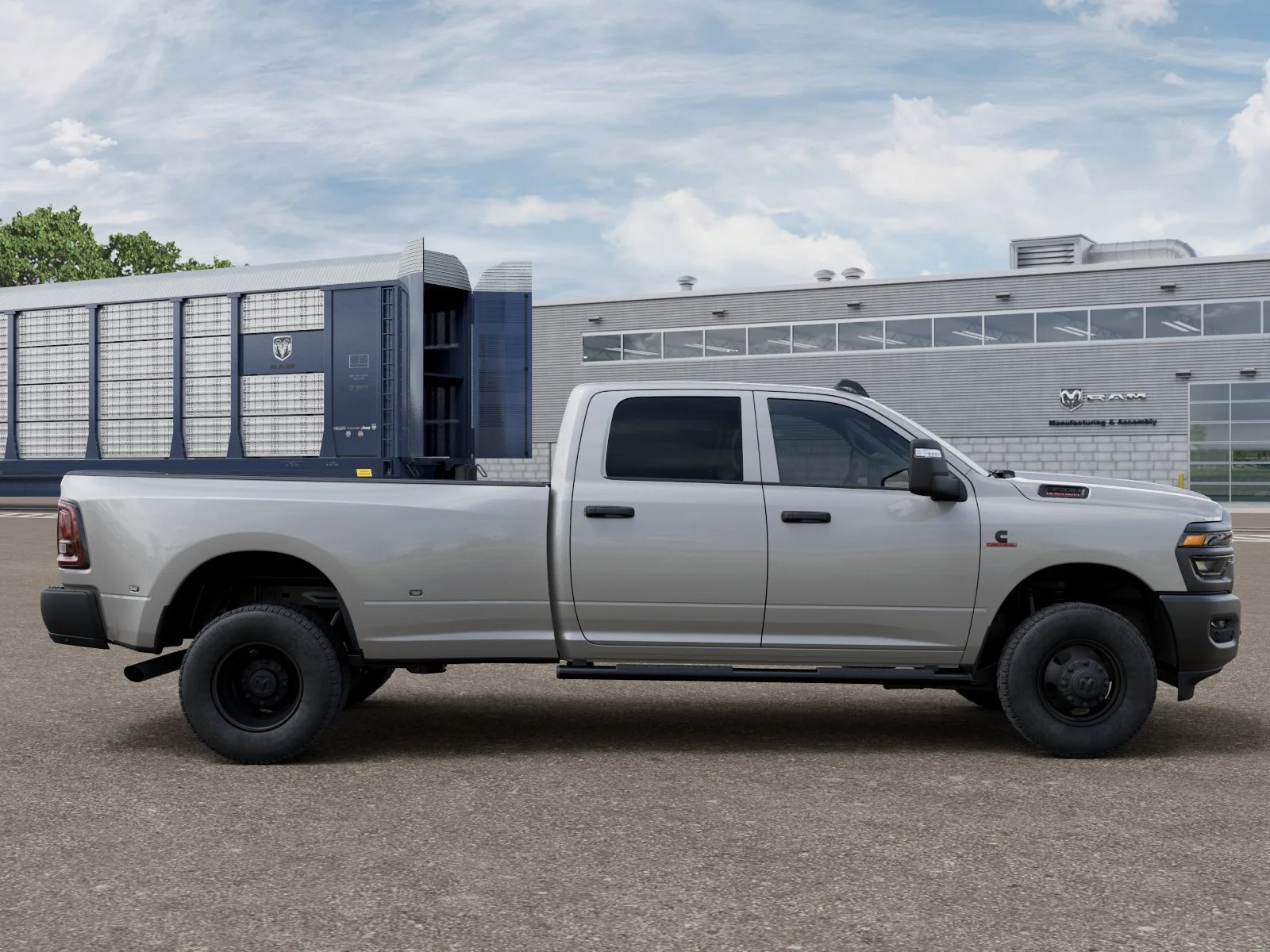 New 2026 Silver-Zynith Exterior Paint RAM Tradesman image 12