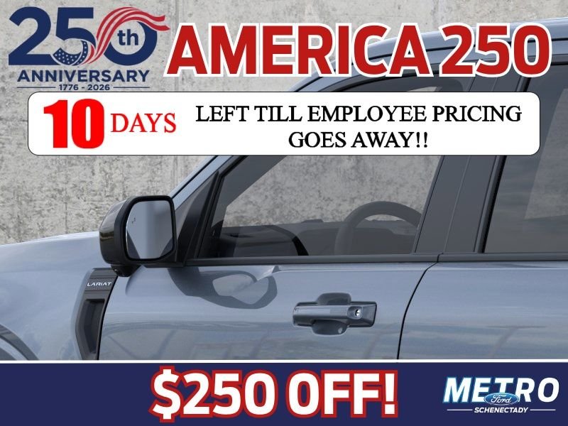 New 2026 Azure Gray Metallic Tri-Coat Ford Lariat image 21