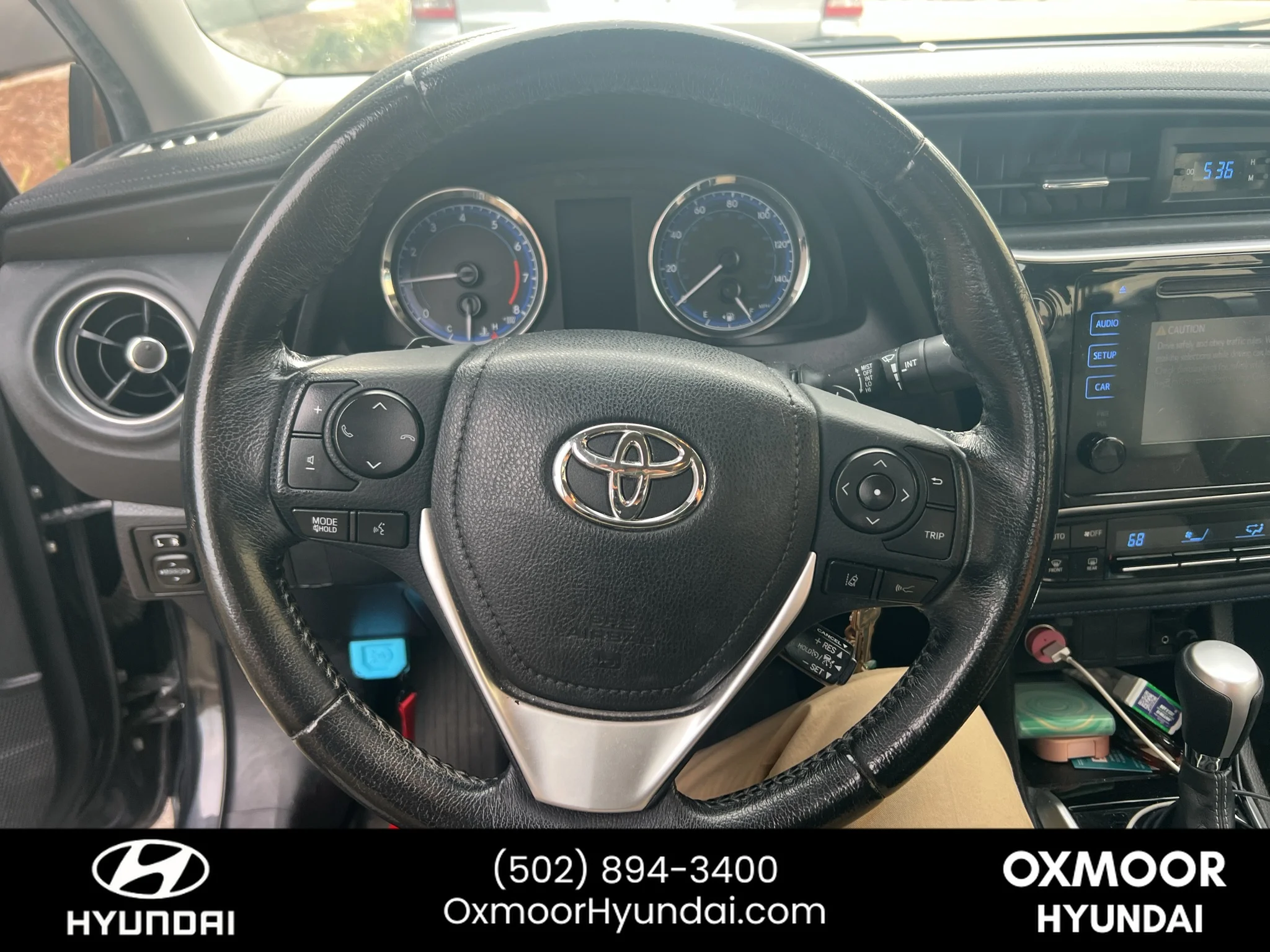Used 2019 Black Sand Pearl Toyota SE image 6