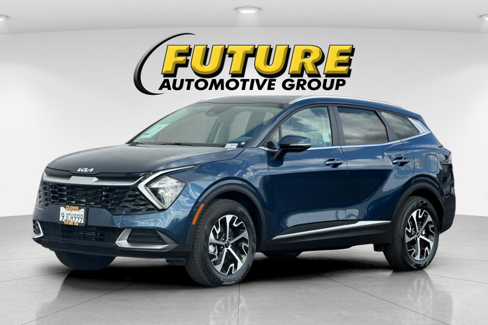 Used 2023 Blue Kia EX image 8
