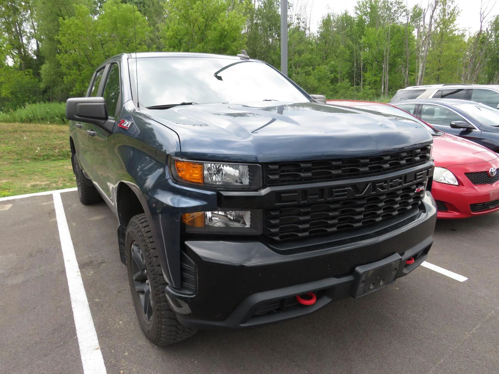 Used 2020 NORTHSKY BLUE METALLIC Chevrolet Custom Trail Boss image 3