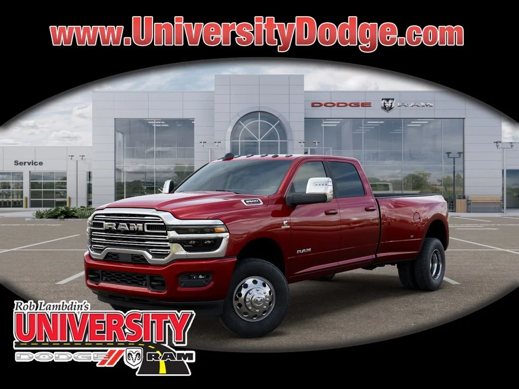 New 2026 Molten Red Pearl-Coat Exterior Paint RAM Laramie image 1