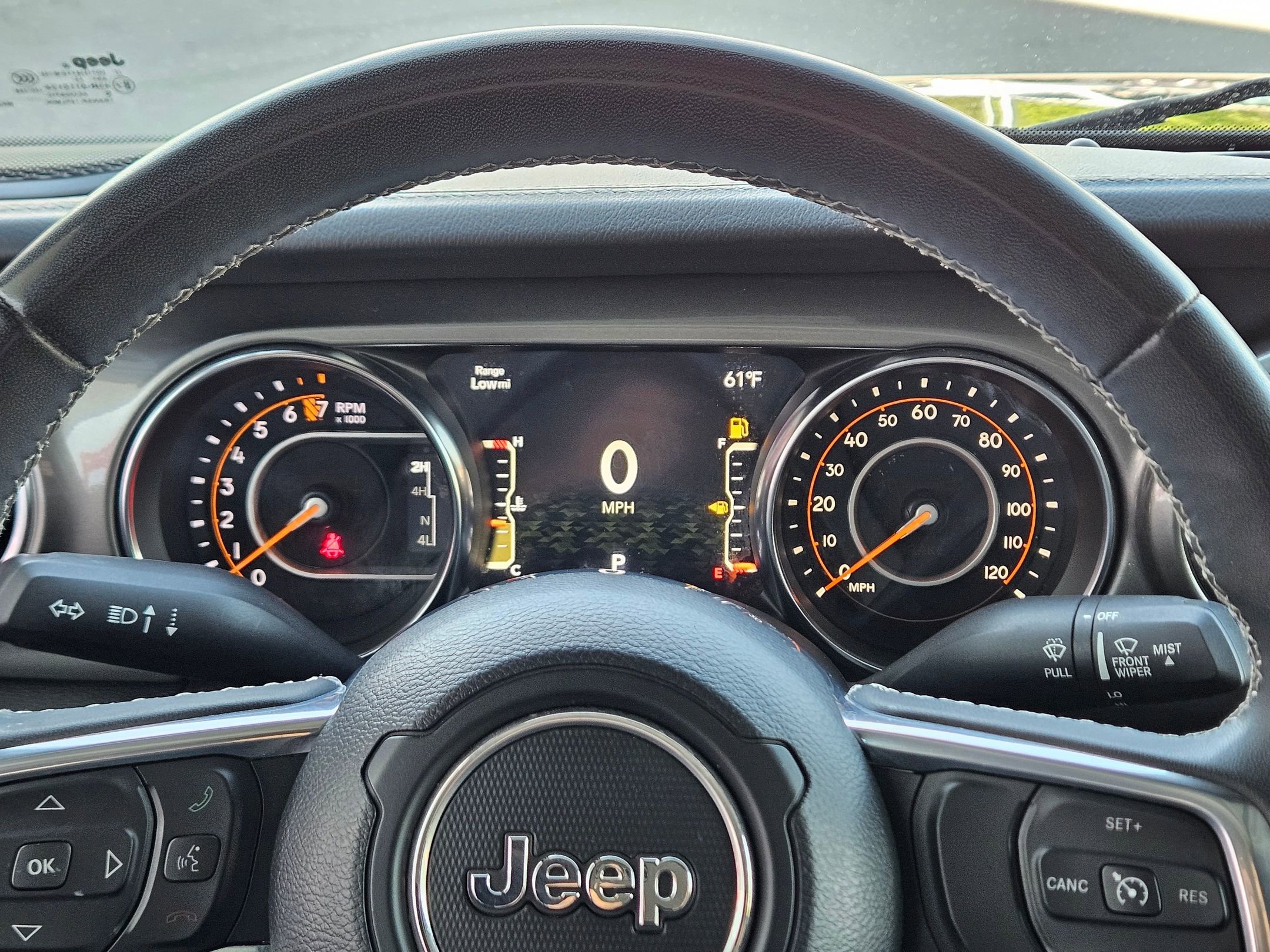 Used 2023 Black Clearcoat Jeep Overland image 17