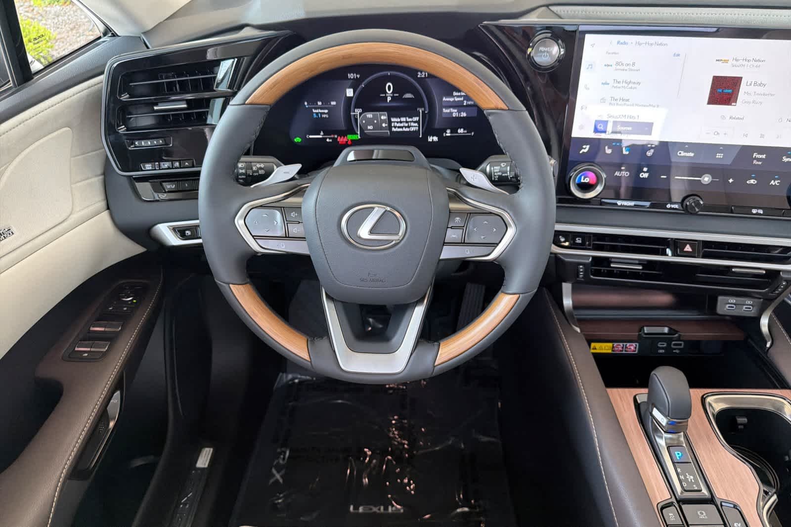 New 2026 Eminent White Pearl Lexus RX 350h LUXURY AWD image 15