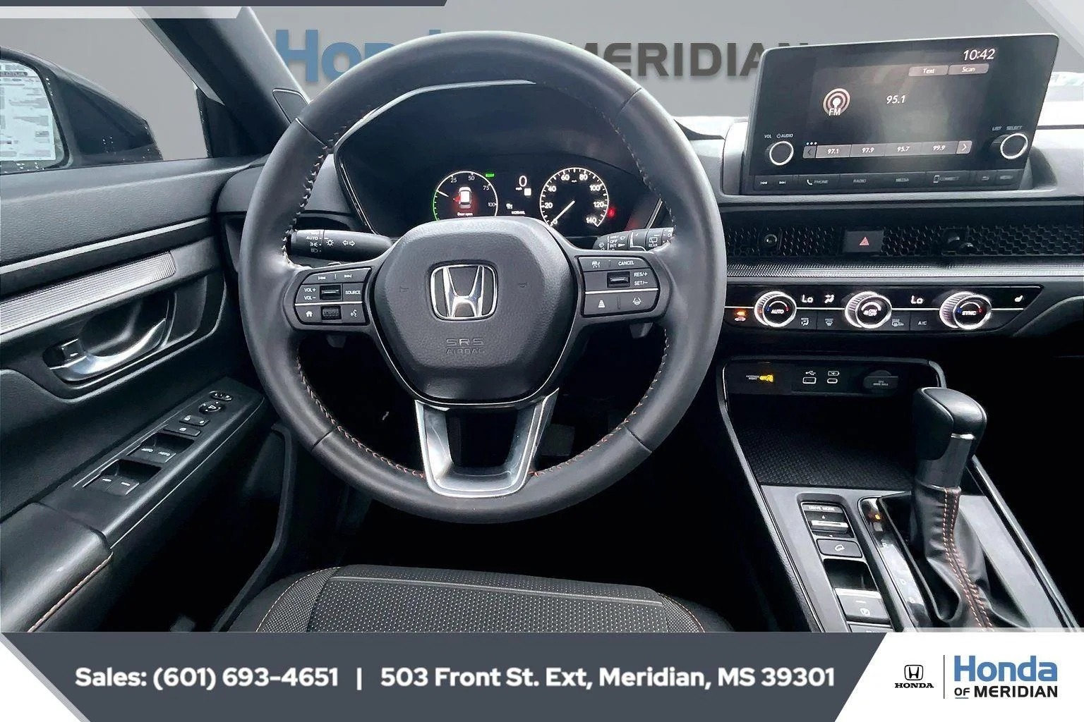 Used 2025 Platinum White Pearl Honda Sport image 5