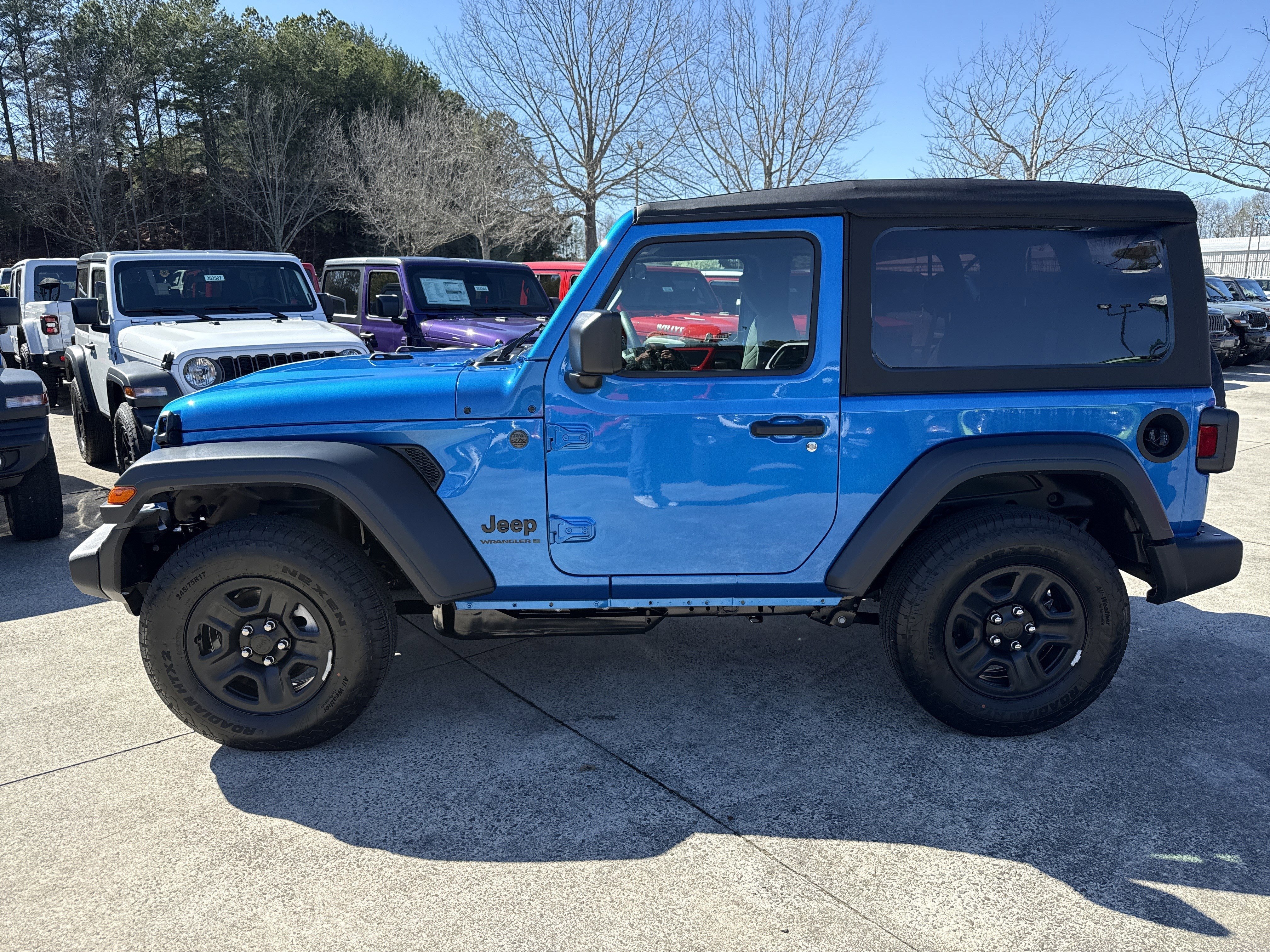 New 2026 Hydro Blue Pearlcoat Jeep Sport image 4