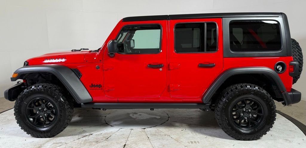 New 2026 Firecracker Red Clear-Coat Exterior Paint Jeep Willys image 4