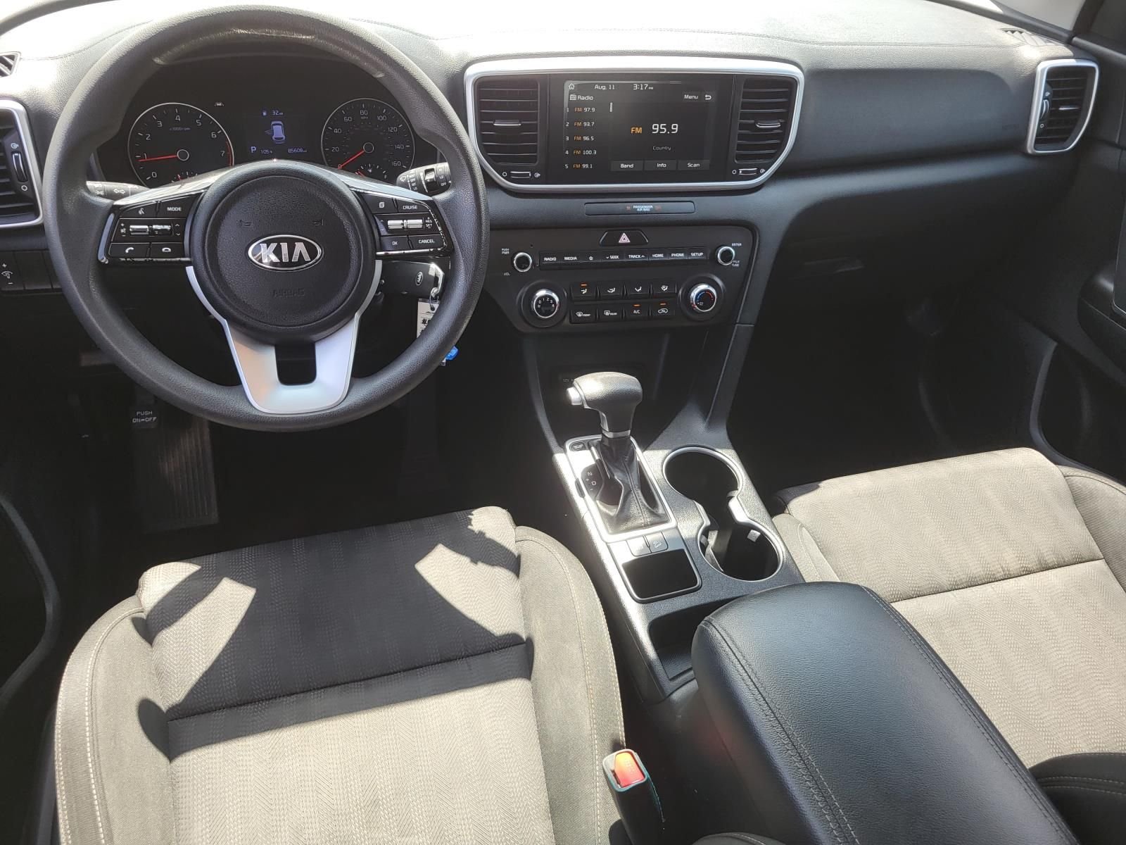 Used 2021 Sparkling Silver Kia LX image 13