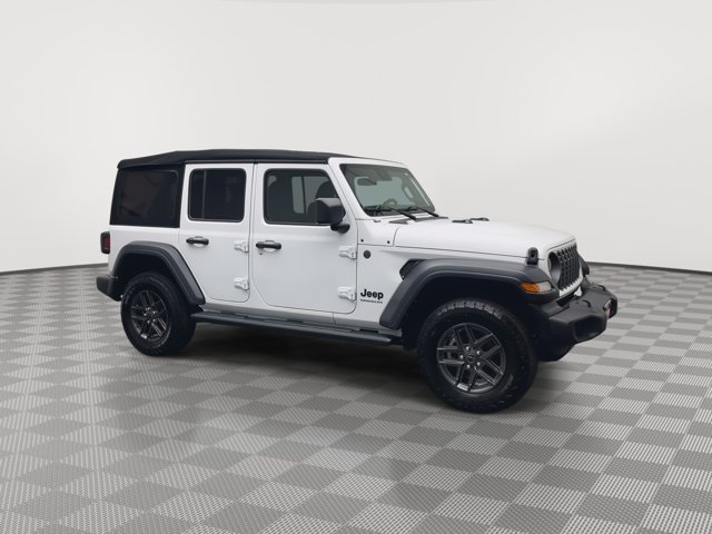 Used 2024 Bright White Clearcoat Jeep Sport S image 38