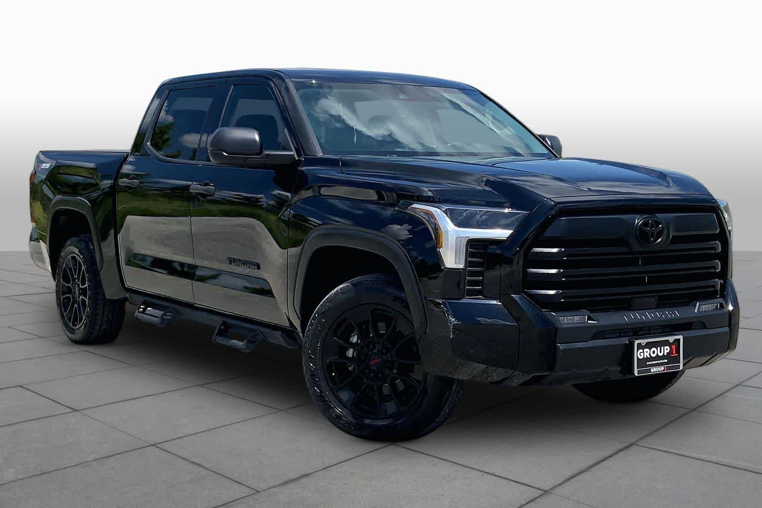 Used 2023 Midnight Black Metallic Toyota SR5 image 3