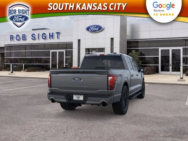 New 2026 Carbonized Gray Metallic Ford Lariat® image 8