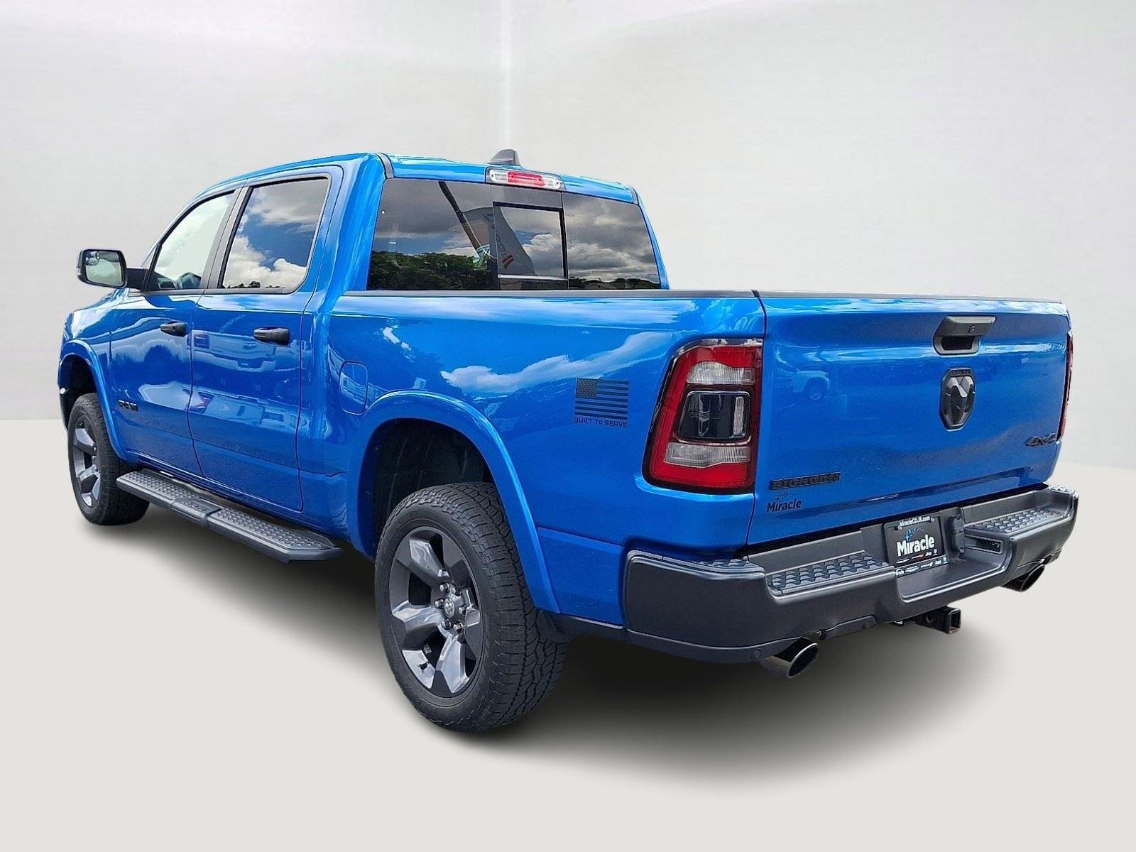 Used 2023 Hydro Blue Pearlcoat Ram Big Horn image 4
