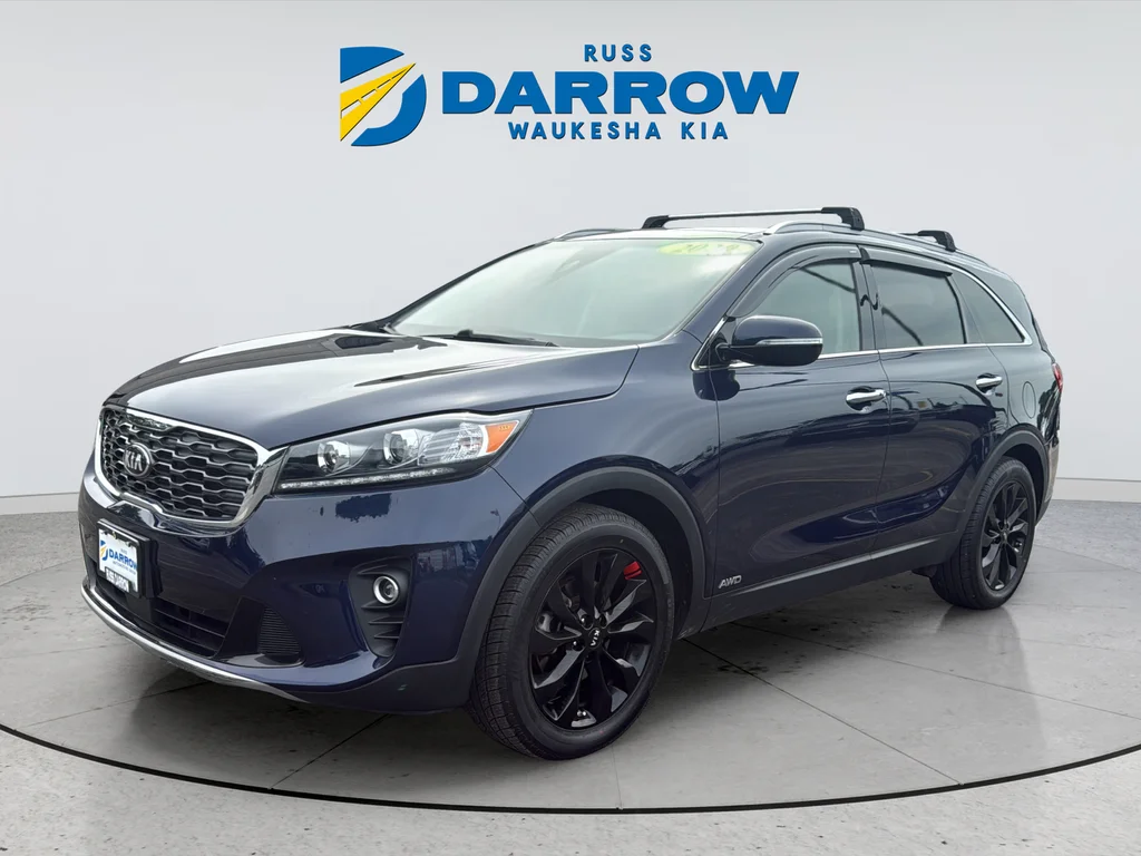 Used 2020 Blue Kia EX image 1