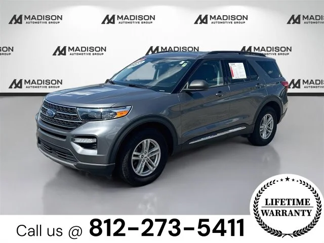 Certified Used 2023 Gray Ford XLT image 1