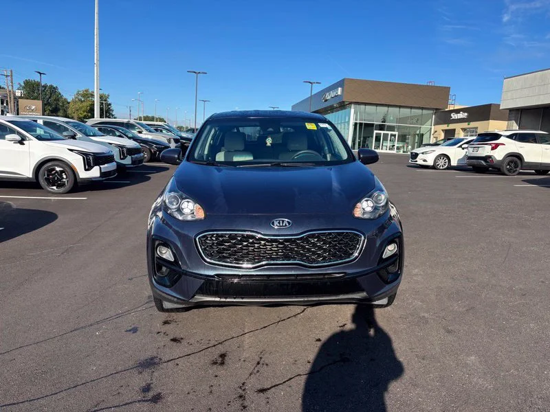 Used 2022 Blue Kia LX image 2