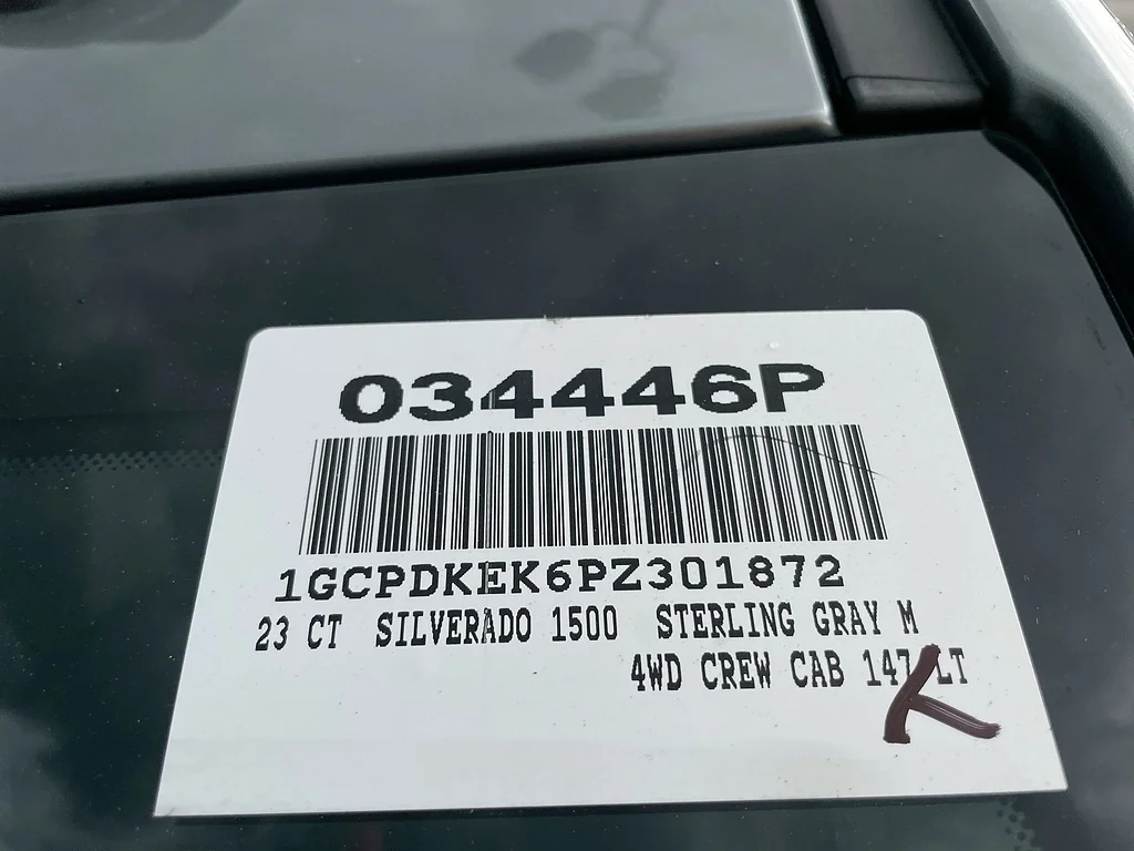Used 2023 Sterling Gray Metallic Chevrolet LT image 32