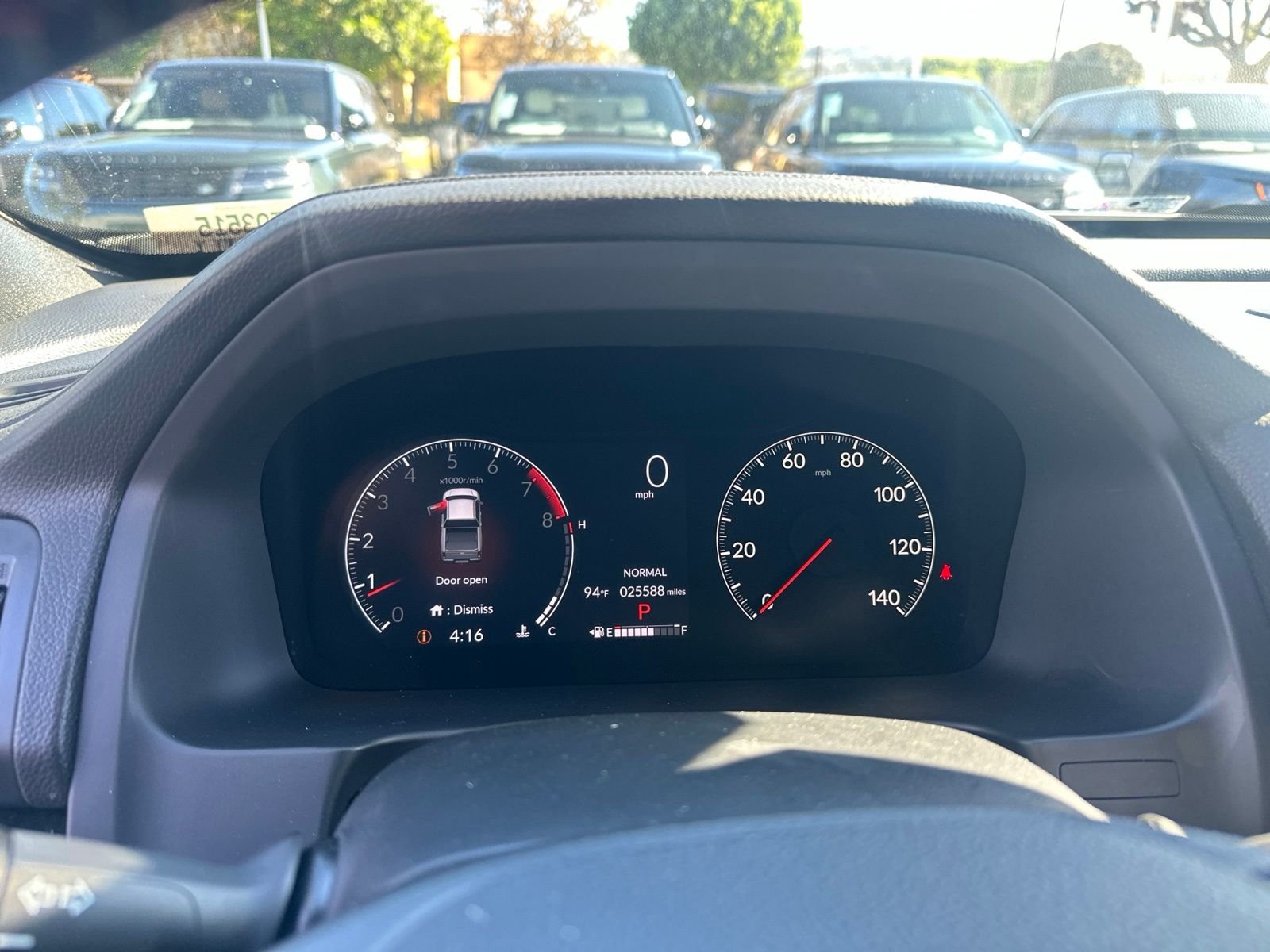 Used 2024 Platinum White Pearl Honda Black Edition image 6