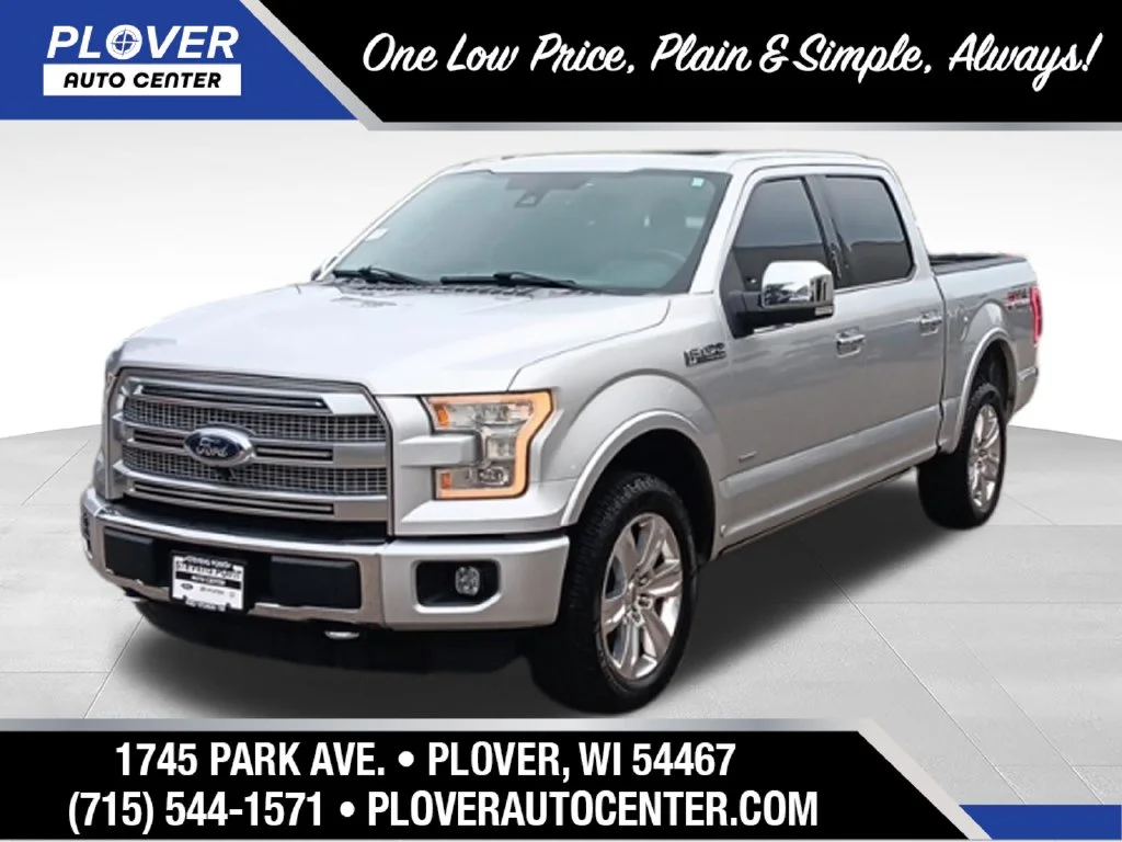 Used 2015 Ingot Silver Ford Platinum image 1