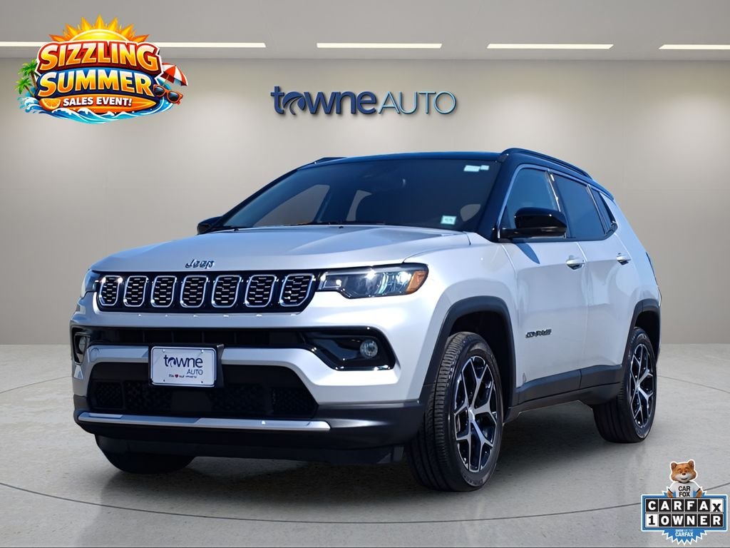 Used 2024 Silver Jeep Limited image 1