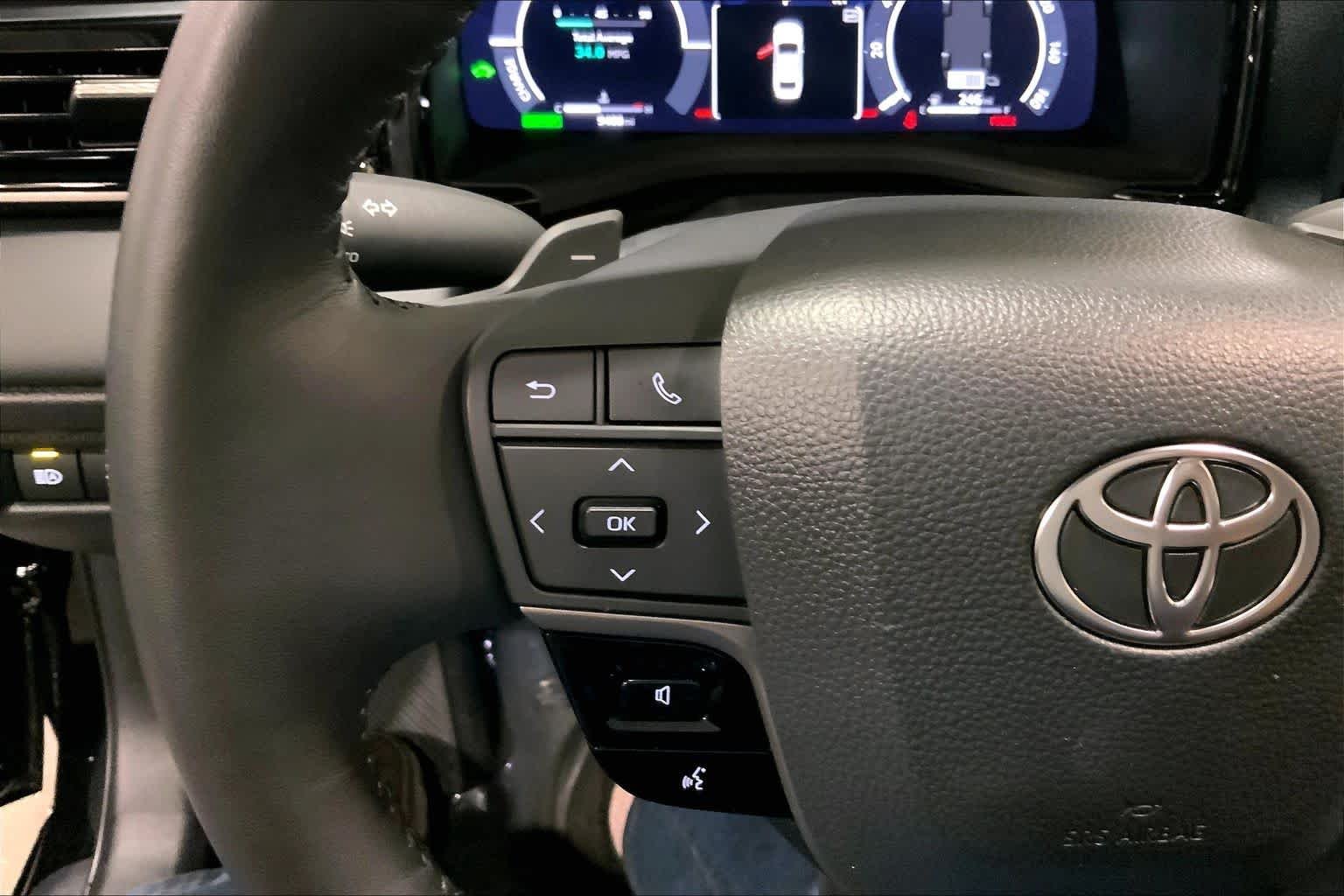 Used 2025 Midnight Black Metallic Toyota XSE image 24