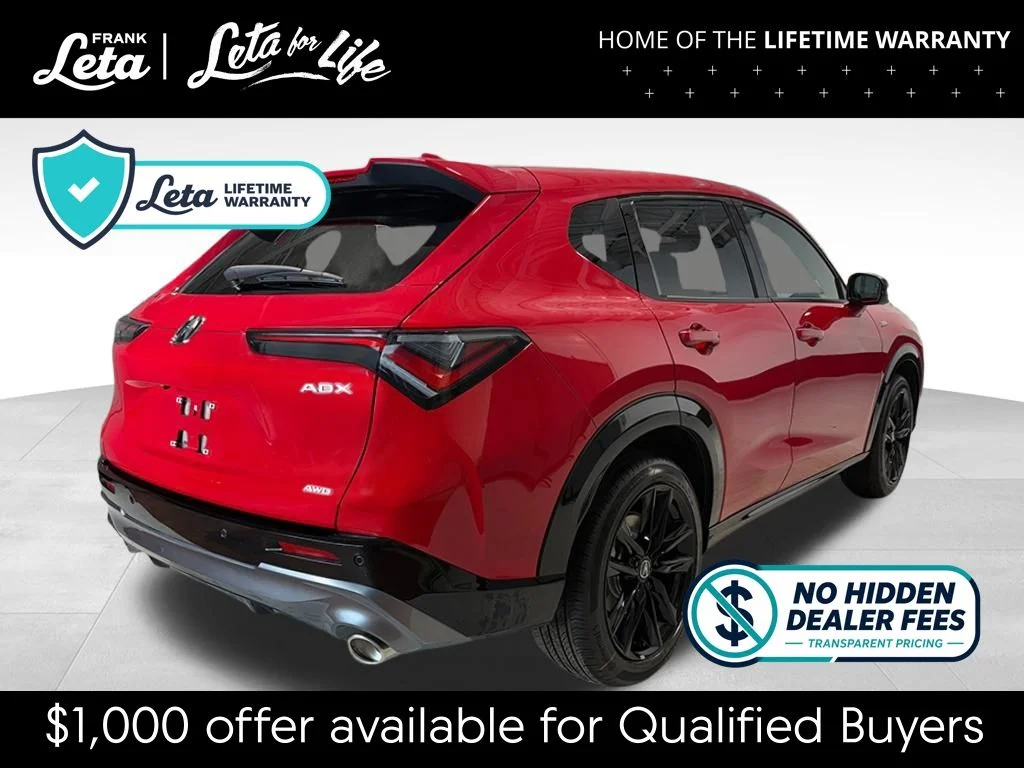 New 2026 Red Acura A-Spec Advance Package image 9