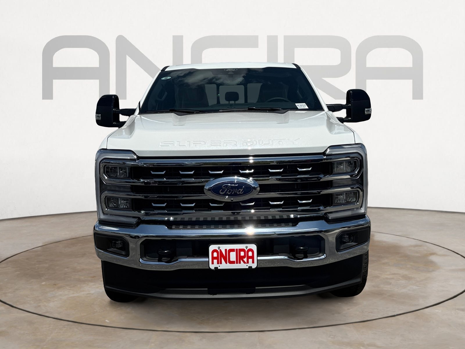 New 2026 Star White Metallic Tri-Coat Ford LARIAT image 2