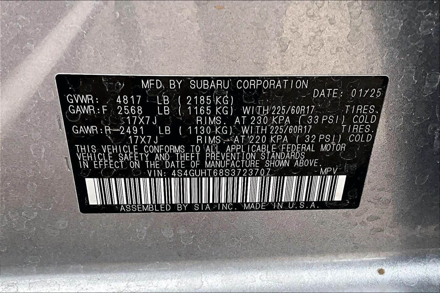 Used 2025 Ice Silver Metallic Subaru Wilderness image 32