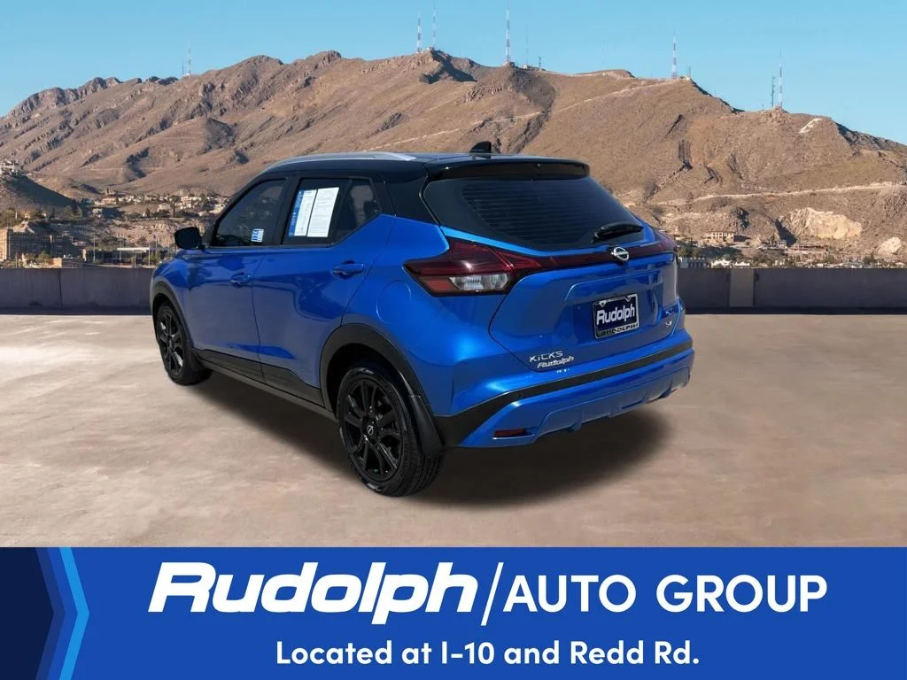 Used 2023 Electric Blue Metallic Nissan SV image 3