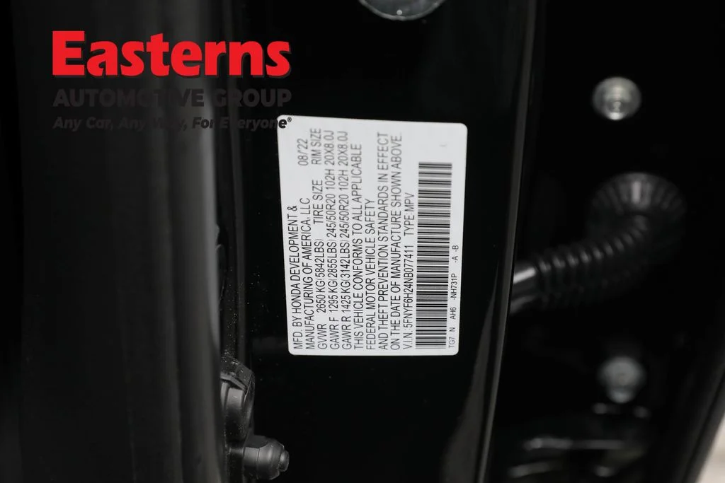 Used 2022 Black Honda Special Edition image 36