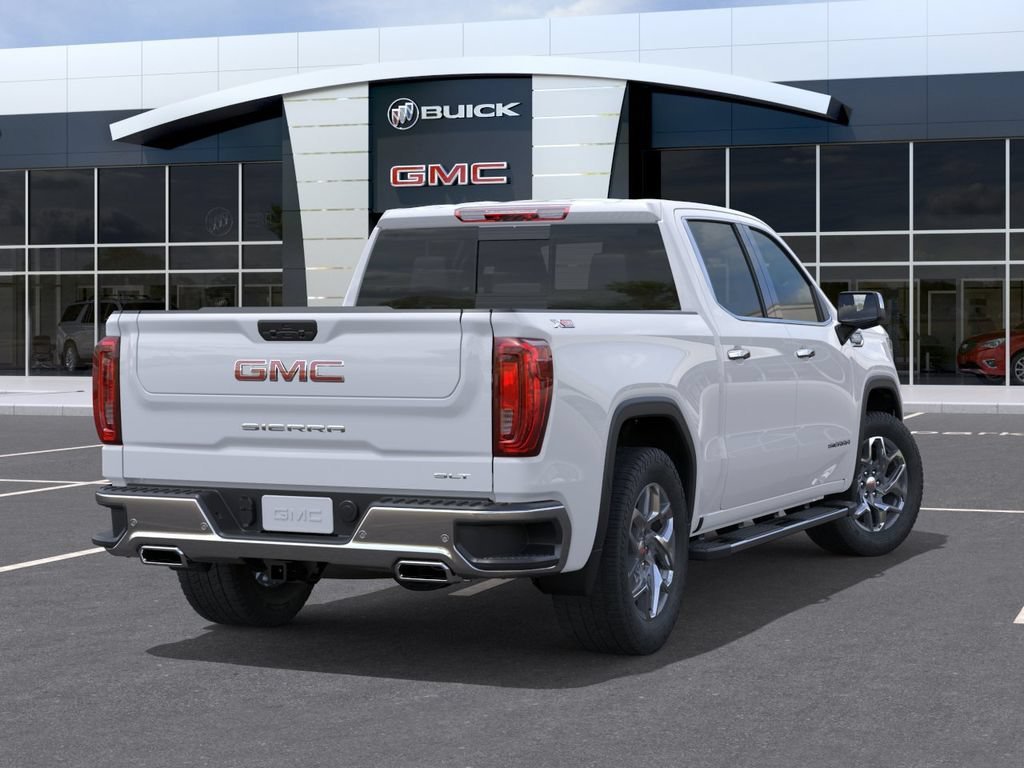 New 2026 Glacier White Tricoat GMC SLT image 4