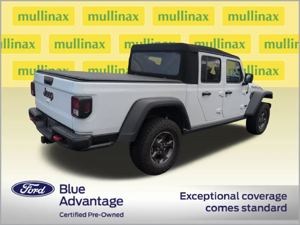 Certified Used 2021 White Jeep Rubicon image 3