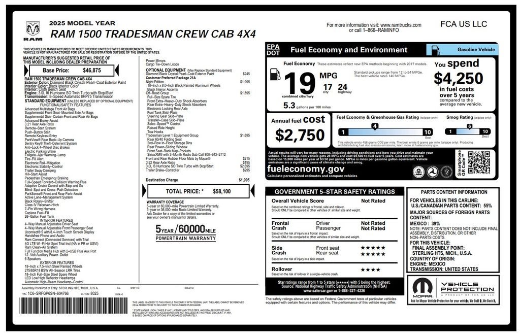 Used 2025 Black Ram Tradesman image 4