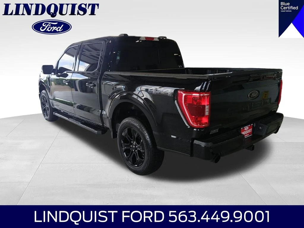 Certified Used 2023 Black Metallic Ford XLT image 3