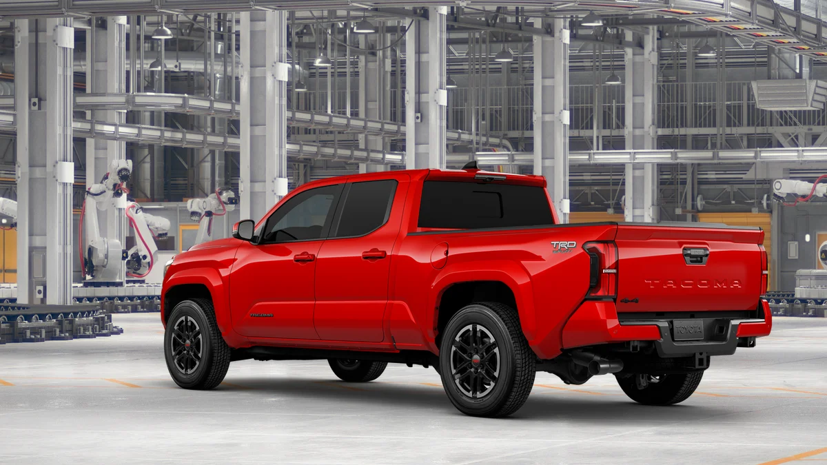 New 2026 Supersonic Red Toyota TRD Sport image 6