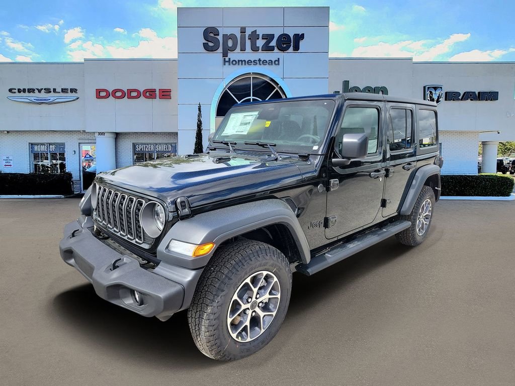 New 2026 Black Clearcoat Jeep Sport S image 4