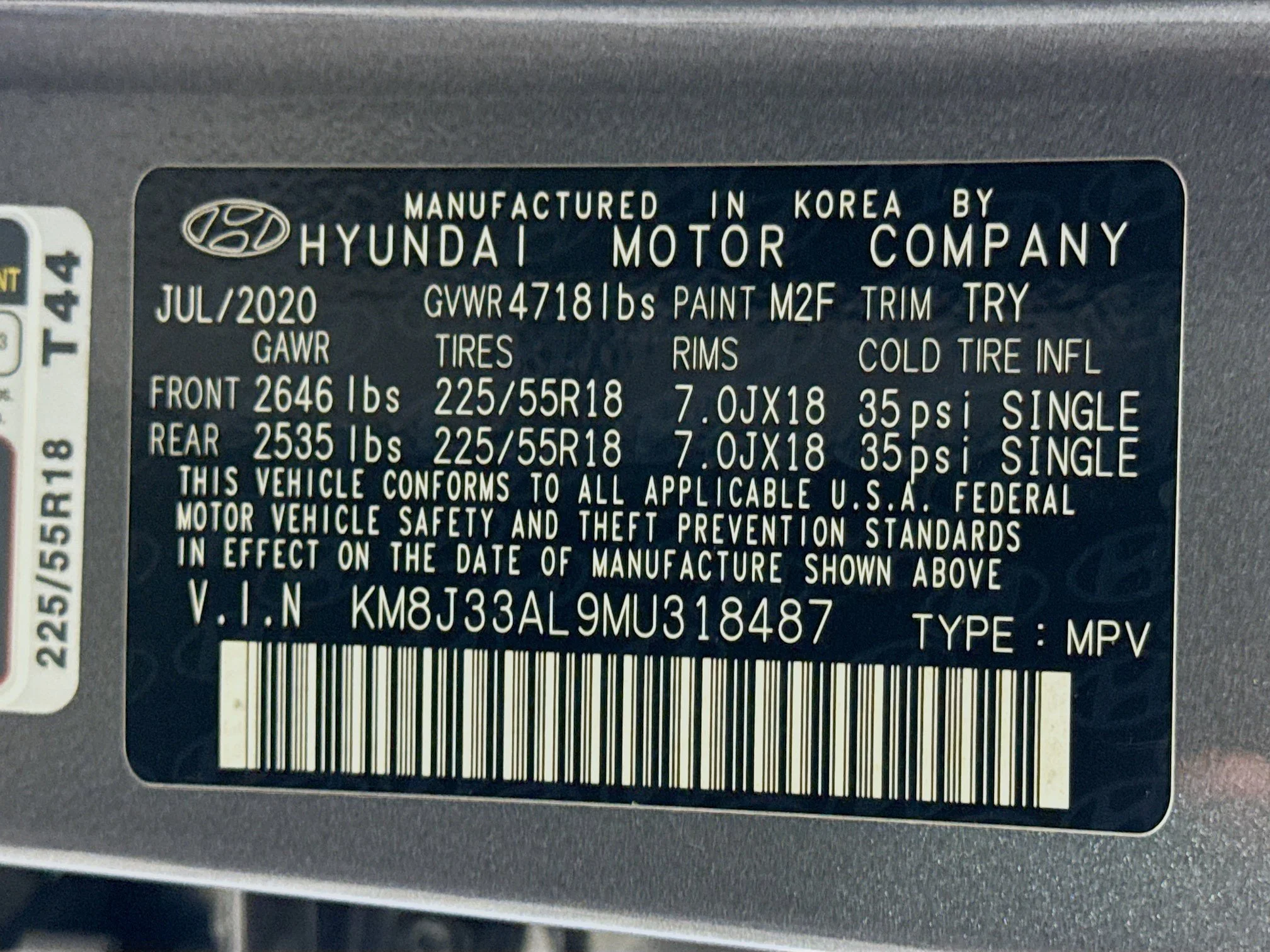 Used 2021 Magnetic Force Hyundai Limited image 36