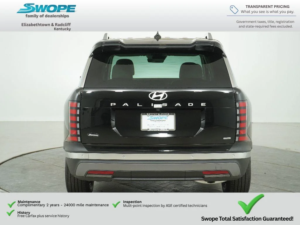 New 2026 Abyss Black Pearl Hyundai SEL 7P image 4