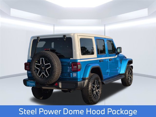 New 2027 Hydro Blue Pearlcoat Jeep Sahara image 6