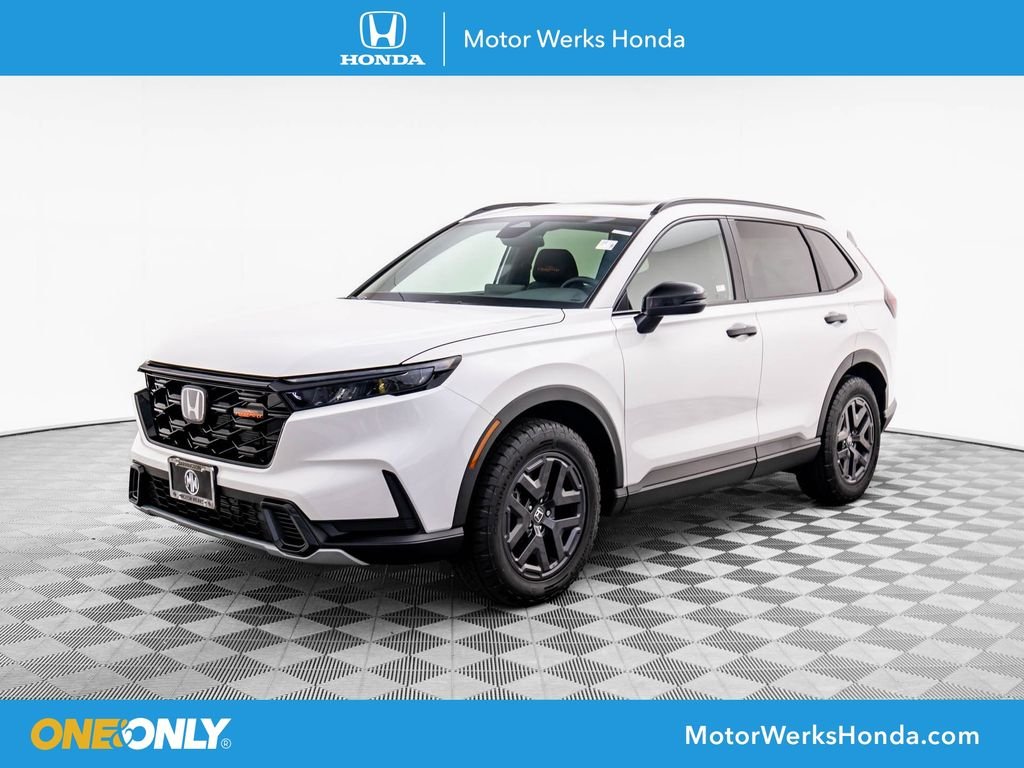 New 2026 Platinum White Pearl Honda TrailSport image 1