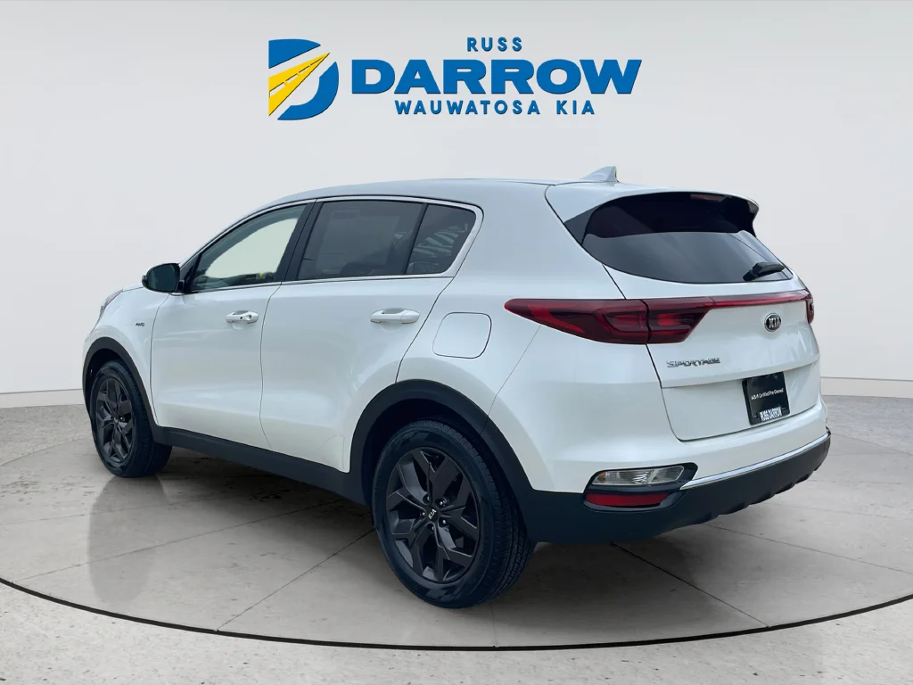 Certified Used 2022 White Kia LX image 3