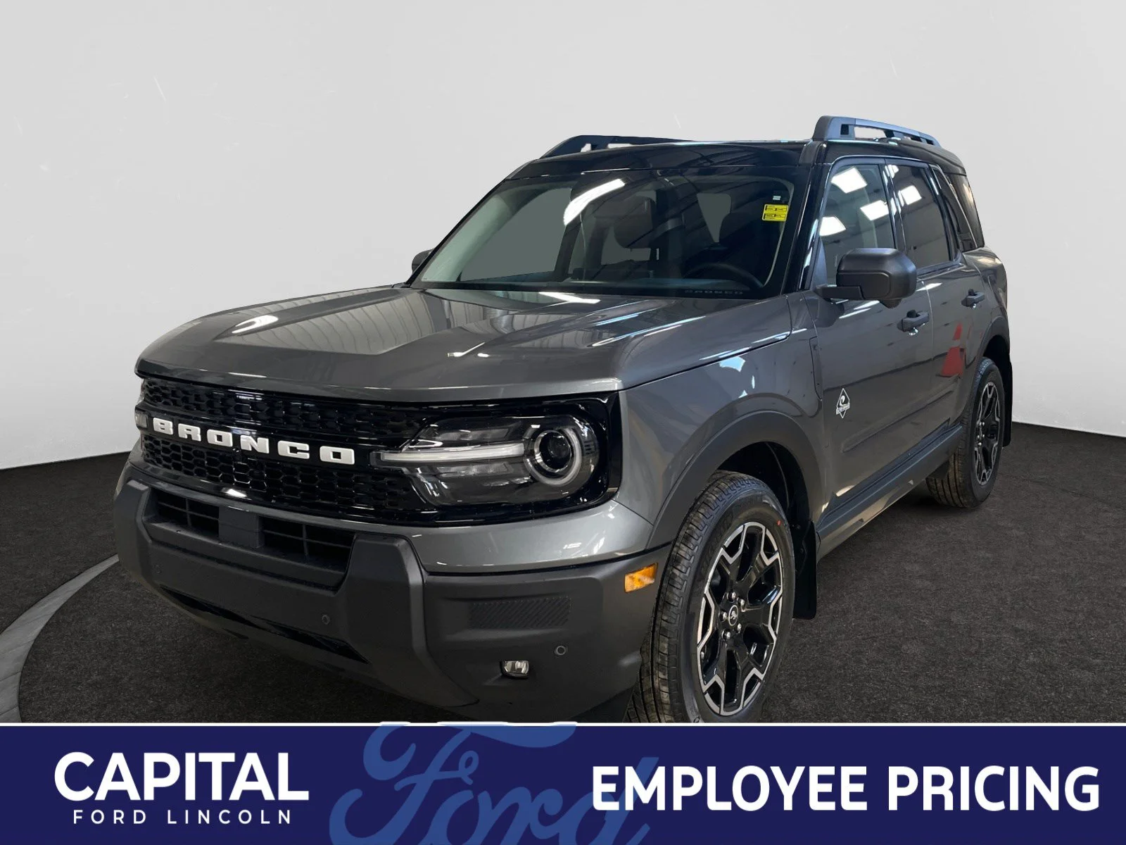 New 2026 Carbonized Grey Metallic Ford Outer Banks image 1