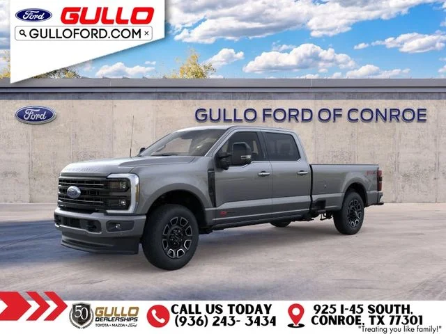 New 2026 Carbonized Gray Metallic Ford Platinum image 1