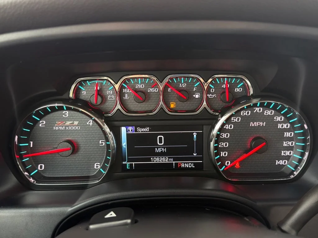 Used 2018 SILVER ICE METALLIC Chevrolet LTZ image 30