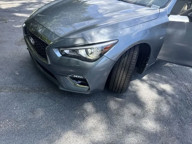 Used 2018 Blue INFINITI 3.0t LUXE image 33