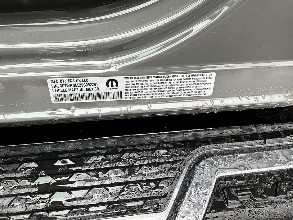 New 2027 Ceramic Gray Clearcoat RAM Laramie image 37
