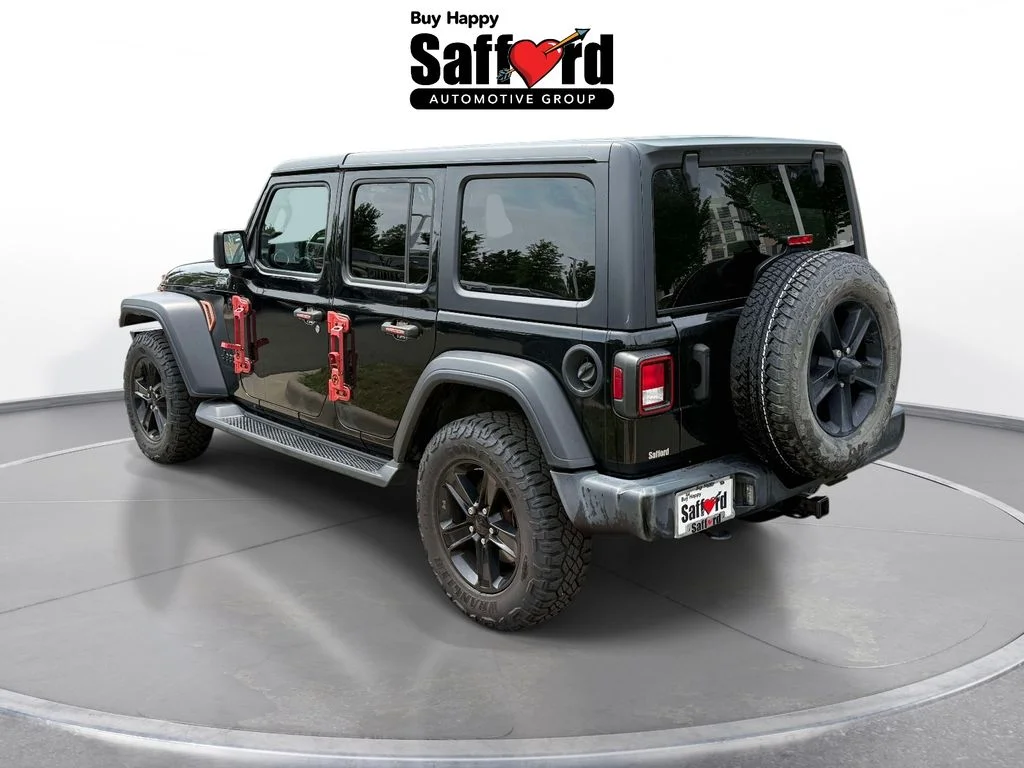 Used 2021 Black Jeep Unlimited Sport Altitude image 6
